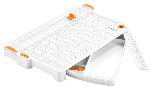Preview: Fiskars - Schneidebrett - Paper Trimmer SureCut with Storage A4