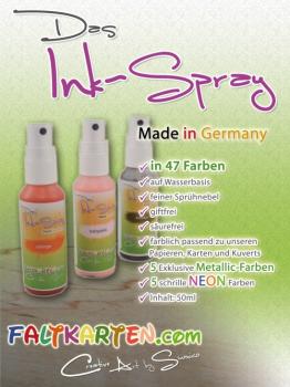 Preview: Das Ink-Spray auf Wasserbasis 50 ml in kraft grau