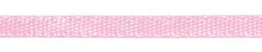 Satinband, rosa, Breite 3mm - Länge 10m