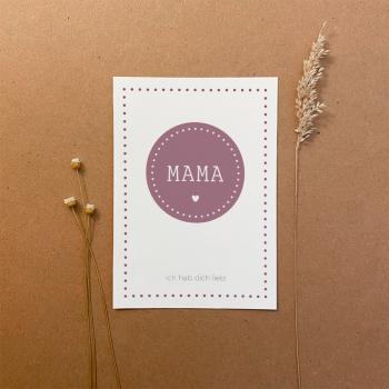 Preview: Spruchposter "Dots" | Geschenkidee | Personalisiert  | Muttertag | Wanddeko