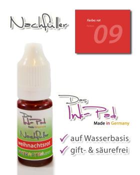 LaCreativ Nachfüller 10ml in rot für Das Ink-Pad - Stempelkissen