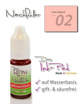 LaCreativ Nachfüller 10ml in babypink für Das Ink-Pad - Stempelkissen
