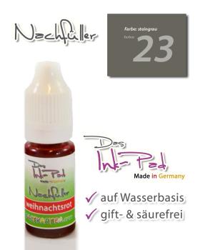 LaCreativ Nachfüller 10ml in steingrau für Das Ink-Pad - Stempelkissen