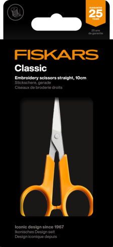 Fiskars - Stickereischere - Scissors Classic Embroidery Straight 10cm