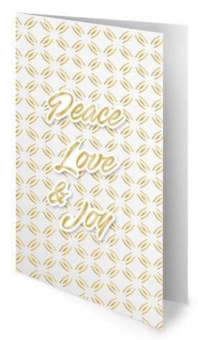 Preview: Studio Light - Foliertes Papier "Golden Christmas" Foiled Cards Paper Pad 10,8x14cm - 24 Bogen