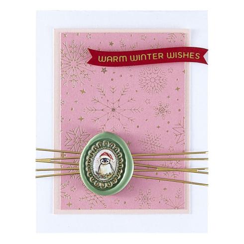 Spellbinders - Wachssiegel Stempel "Frames" Wax Seal Stamp