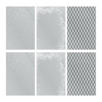 Preview: Tim Holtz - Idea Ology - Transparentpapier "Christmas" Transparencies Paper Pack - 6 Bogen 