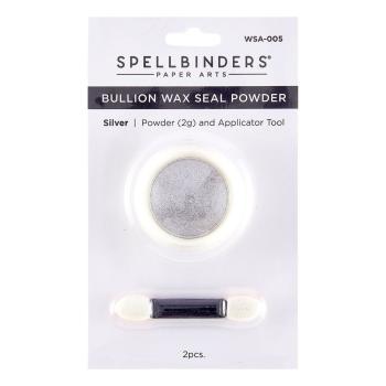 Spellbinders - Wachsiegel Puder "Silver Bullion" Wax Seal Powder