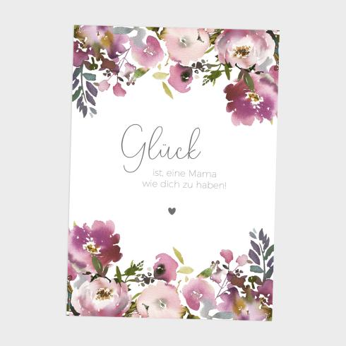 Preview: Spruchposter "Pink Bunch" | Geschenkidee | Personalisiert  | Muttertag | Wanddeko