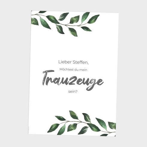 Preview: Spruchposter "Trauzeuge" | Geschenkidee | Personalisiert  | individuelles Bild | Wanddeko