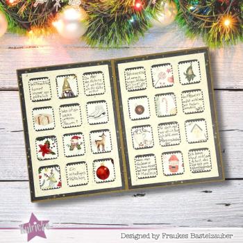 Preview: Kulricke Stanzschablone "Adventskalender Aufleger" Craft Die 