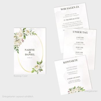 Preview: Backing-Card "Antique White" 11x16