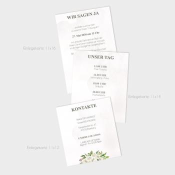 Preview: Einlegekarte "Antique White" 11x16