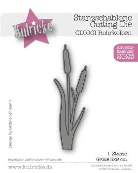 Kulricke Stanzschablone "Rohrkolben" Craft Die 