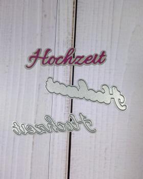 Preview: Kulricke Stanzschablone "Hochzeit mit Schatten" Craft Die 