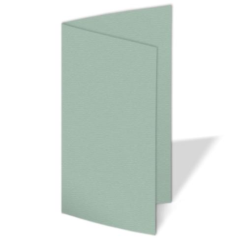 Faltkarte DIN Lang 220g/m² in struktur eukalyptus