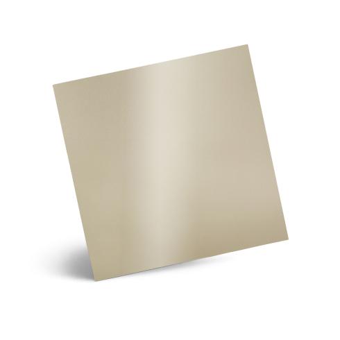 Karte - Einlegekarte 15x15 cm 250g/m² in metallic sand