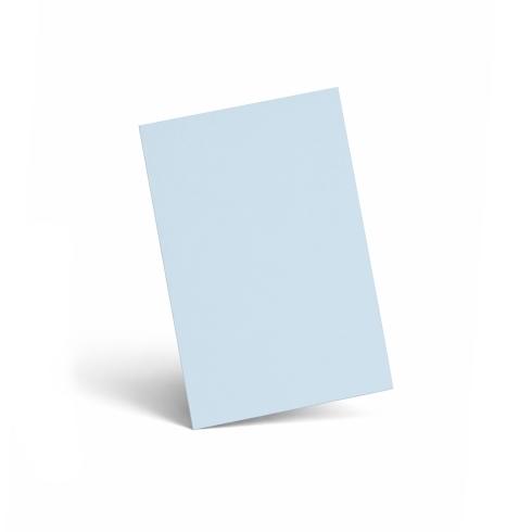 Karte - Einlegekarte DIN A6 240g/m² in hellblau