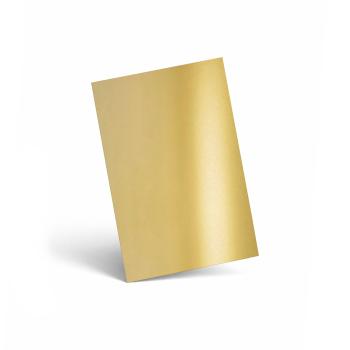 Karte - Einlegekarte DIN A6 250g/m² in metallic gold