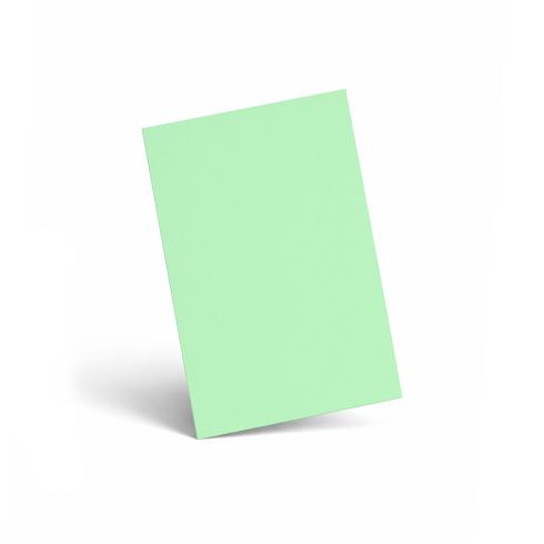 Karte - Einlegekarte DIN A6 240g/m² in pastell grün