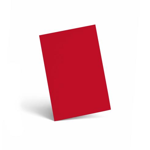 Karte - Einlegekarte DIN A6 240g/m² in weihnachtsrot