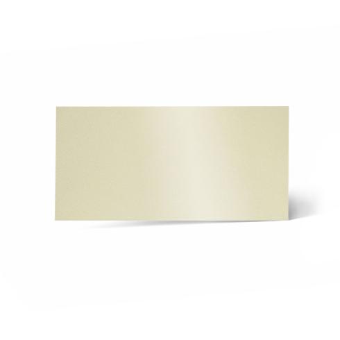 Karte - Einlegekarte DIN Lang 250g/m² in metallic ivory