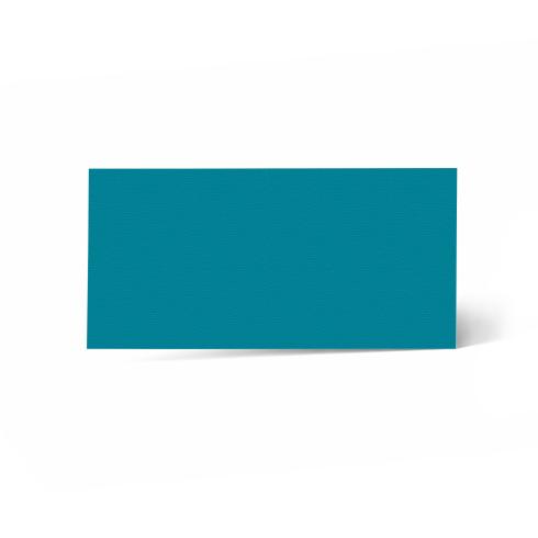Karte - Einlegekarte DIN Lang 210g/m² in struktur karibikblau