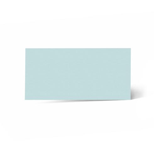 Karte - Einlegekarte DIN Lang 210g/m² in struktur puderblau