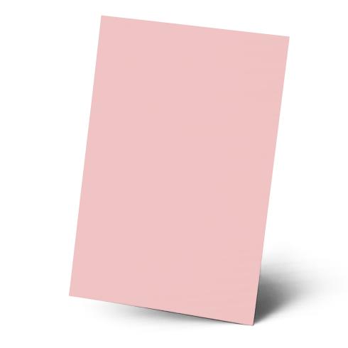 Karte - Einlegekarte DIN A5 240g/m² in babypink