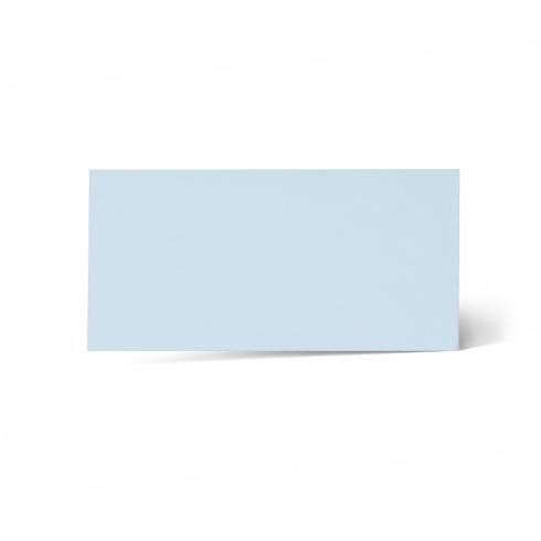 Karte - Einlegekarte DIN Lang 240g/m² in hellblau