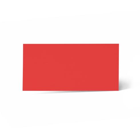 Karte - Einlegekarte DIN Lang 240g/m² in rot