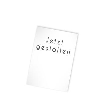 Einlegekarte blanko DIN A6  beidseitig (4/4) (eigenes Design) - 10,5x14,85cm