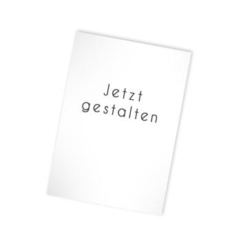 Einlegekarte blanko DIN B6  beidseitig (4/4) (eigenes Design) - 11,6x16,8cm