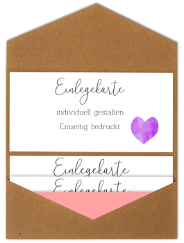 Einlegekarte blanko 19,5x6cm beidseitig (eigenes Design)