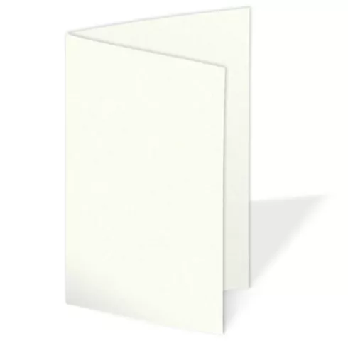 Doppelkarte - Faltkarte 240g/m² DIN A5 in elfenbein