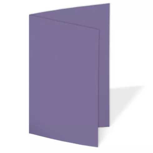 Doppelkarte - Faltkarte 240g/m² DIN A5 in violett