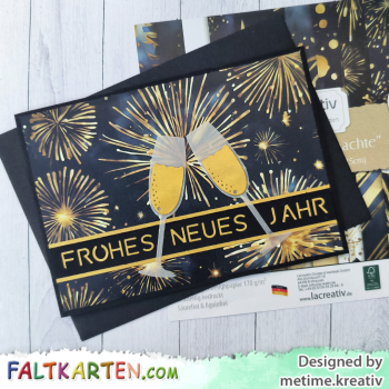 Preview: Kulricke Stanzschablone "Neues Jahr" Insert Craft Die 