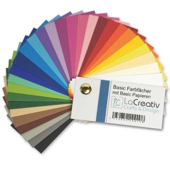 Farbfächer - Musterfächer "Basic-Papiere"