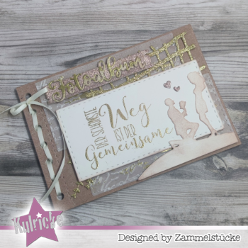 Preview: Kulricke Stanzschablone "Aufleger A6 Notizzettel / Album" Craft Die | Stanze