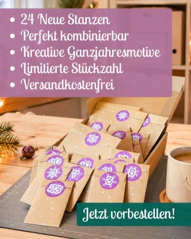 Preview: Kulricke Adventskalender STANZEN - 2026 Craft Die