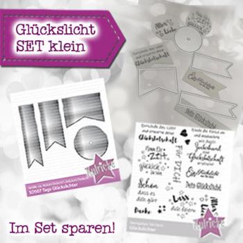 Kulricke SET "Glücklichter klein" Stempel & Stanze