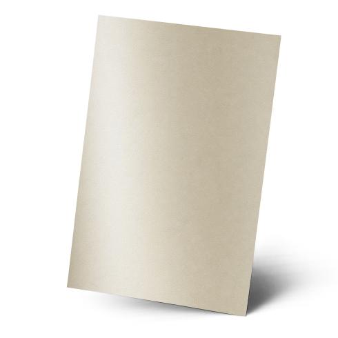 Karte - Einlegekarte DIN A5 250g/m² in metallic sand