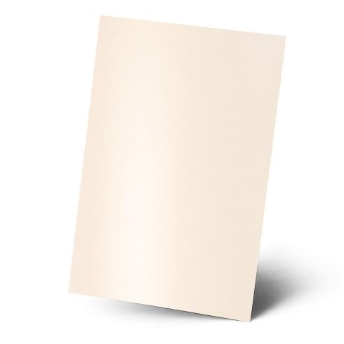 Karte - Einlegekarte DIN A5 300g/m² in metallic champagner