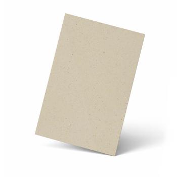 Karte - Einlegekarte DIN B6 250g/m² in recycling kakao