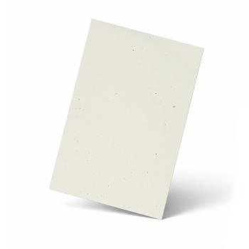 Karte - Einlegekarte DIN B6 250g/m² in natur wollweiss