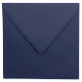 Briefumschlag quadratisch 16x16cm in nachtblau