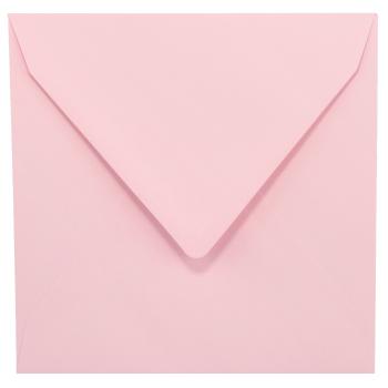 Briefumschlag quadratisch 16x16cm in rosa