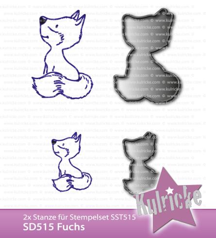 Kulricke Stanzschablone "Fuchs" Craft Die | Stanze