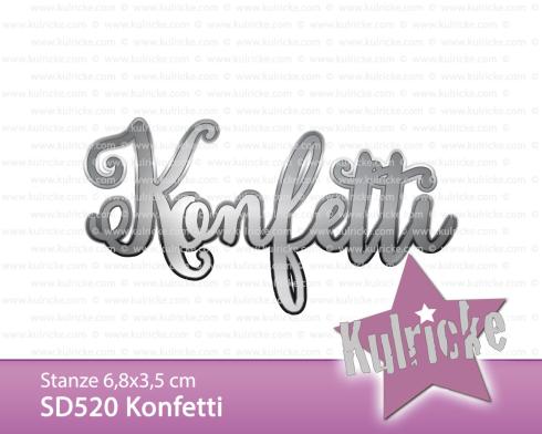 Kulricke Stanzschablone "Konfetti" Craft Die | Stanze