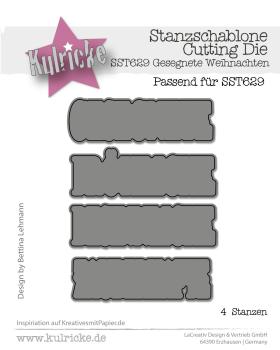 Kulricke Stanzschablone "Gesegnete Weihnachten" Craft Die 